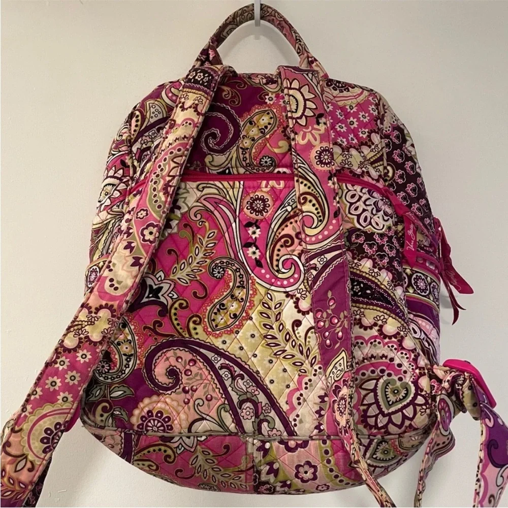 Vera Bradley Paisley Colorful Backpack